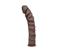 THE D Ragin' D 10 Dildo Realista Chocolate - 440 gr