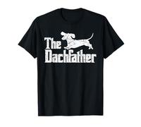The Dachfather Funny Dachshund Father's Day Pet Dog Lover Camiseta