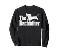 The Dachfather Funny Dachshund Father's Day Pet Dog Lover Sudadera