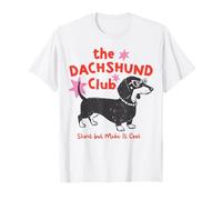 The Dachshund Club Short But Make It Cool Camiseta