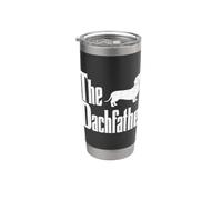 The Dachshund Funny Wiener Dog Gifts for Men Fathers Day Vaso térmico de acero inoxidable de doble pared