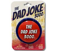 The Dad Joke 3000 - Botón de broma extra divertido para papá con más de 75 chistes divertidos para papá, regalos para papá, regalos para papá nuevo, regalos de elefante blanco, regalos de broma