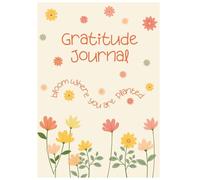 The Daily Gratitude & Affirmation Journal: Undated Black Planner with Prompts for Positivity, Reflection & Mental Wellness.