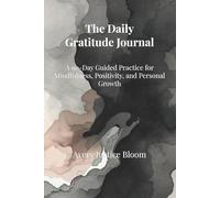 The Daily Gratitude Journal: A 90-Day Guided Practice for Reflection & Calm - Black Watercolor on Silk Edition