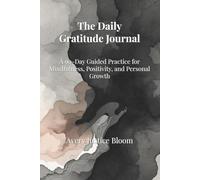 The Daily Gratitude Journal: A 90-Day Guided Practice for Reflection & Calm - Black Watercolor on Silk Edition