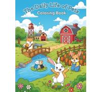 The Daily Life of Pets Coloring Book for Kids: Cute and Fun Pet Coloring Pages for Animal Lovers - Ages 3-8