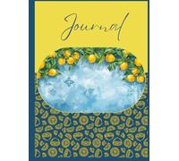 The Daily Zest: Mood + Habit Tracker Journal, 120-Page Hardcover,100 GSM