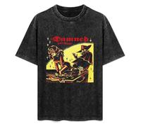 The Damned Grave Disorder Punk Rock Washed Round Neck Men Women tee Shirt Size XXL