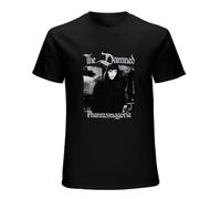 The Damned Phantasmagoria Black Mens T Shirt Gothic Rock The Lords of The Church Size S