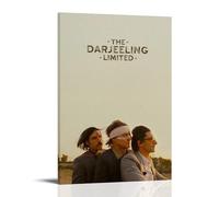 The Darjeeling Limited - Póster de lienzo para dormitorio, decoración de pared, pósteres, impresiones artísticas, pintura retro, decoración de pared para el hogar, dormitorio, 60 x 90 cm, estilo marco