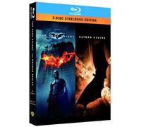 The Dark Knight/Batman Begins - Steelbook [Alemania] [Blu-ray]