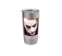 The Dark Knight Joker Stranger Vaso térmico de acero inoxidable de doble pared