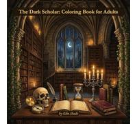 The Dark Scholar: Coloring Book for Adults: 40 Intricate Gothic Library and Dark Academia Scenes for Mindful Relaxation