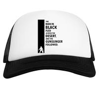 The Dark Tower - Desert White Gorra De Béisbol Unisex Blanca Negra White Black Baseball Cap