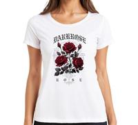 The Darkest Love Grows from The Deepest Soul - Camiseta para mujer, Blanco, 3XL