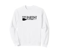 The Dartist Darts Artist Darts Player Bullseye 180 Art Darter Sudadera