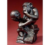 The Darwin Monkey Bronze Figurine RHEINHOLD, WOLFGANG HUGO by Parastone