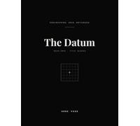The Datum: Engineering Graph Paper Notebook - 120 Quad-Grid Pages with Title Blocks, 5 Squares Per Inch, 8.5 x 11