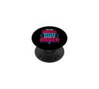 The Day Cancer Showed Up in My Life God Showed Up Bigger PopSockets PopGrip Adhesivo