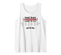 The Day Freedom Came To All Juneteenth History Camiseta sin Mangas