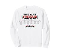 The Day Freedom Came To All Juneteenth History Sudadera