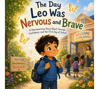 The Day Leo Was Nervous and Brave: A First Day of School Story About Courage, Confidence, Big Feelings, and Taking One Brave Step
