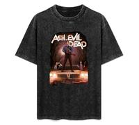 The Dead Ash Massacre Zombie Vs Texas Evil Chainsaw TV Show Movie Mens T-Shirt Unisex Black Top tee XL