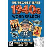The 'Decades' Series 1940s Word Search: Over 100 Puzzles in Extra Large Print | Relaxing Word Search Puzzle Book for Adults and Seniors | Large Print ... Strain | Giant and Fun Word Find for Adults