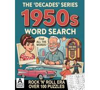 The 'Decades' Series 1950s Word Search: Over 100 Puzzles in Extra Large Print | Relaxing Word Search Puzzle Book for Adults and Seniors | Large Print ... Strain | Giant and Fun Word Find for Adults