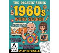 The 'Decades' Series 1960s Word Search: Over 100 Puzzles in Extra Large Print | Relaxing Word Search Puzzle Book for Adults and Seniors | Large Print ... Strain | Giant and Fun Word Find for Adults