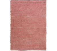 The Deco Factory Alfombra artesana de yute y algodón chenilla terracota 160x230