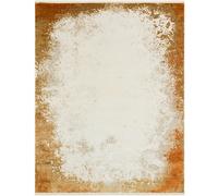 The Deco Factory Alfombra moderna abstracta beige terracota 200x290