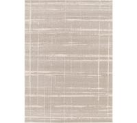 The Deco Factory Alfombra moderna abstracta en gris y beige 133x195