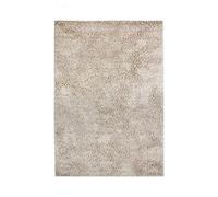 The Deco Factory First SHATY - Alfombra de Tacto de Lana Extra Suave, 133 x 190 cm, Color Beige
