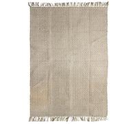 The Deco Factory Vegan - Alfombra de Yute y algodón Natural, 160 x 230 cm