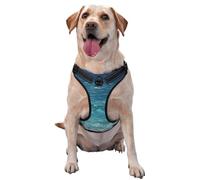 The Deep Blue Sea - Chaleco de tracción para mascotas, estampado grande, ideal para pasear perros, senderismo, viajes diarios