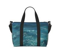 The Deep Ocean - Bolsa de viaje para hombre y mujer, material duradero y diseño elegante, adecuada para viajes de negocios y ocio, color negro, talla única