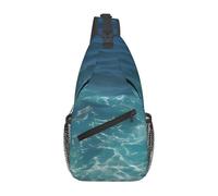 The Deep Ocean - Bolso cruzado casual duradero, de gran capacidad, ligero y transpirable, adecuado para varios lugares al aire libre