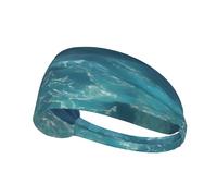 The Deep Ocean Picture Diadema elástica para ejercicio, diadema para hombres y mujeres, banda para el pelo para yoga fitness
