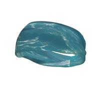 The Deep Ocean Sports - Banda para el sudor, transpirable, unisex, adecuada para correr, fitness, baloncesto