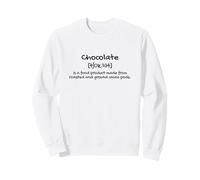 The Definition of Chocolate Illustration Graphic Designs Sudadera
