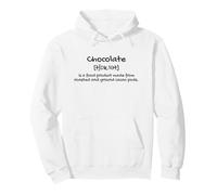 The Definition of Chocolate lIllustration Graphic Designs Sudadera con Capucha