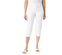 The Denim Edit Gloria Vanderbilt Amanda Capri Vintage White Talla: 40 | Vaqueros Rectos Outlet | Mujer | Cian