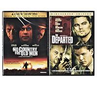 The Departed & No Country For Old Men DVD 2 Pack Double Feature Movie Set