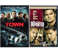 The Departed & The Town DVD 2 Pack Leonardo DiCaprio & Ben Affleck Double Feature Movie Set