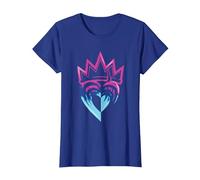 The Descendents Pink Crown Camiseta, Mujer, Azul Real, 3XL