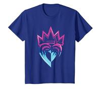The Descendents Pink Crown Camiseta, Niños, Azul Real, 4 años