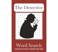 The Detective Word Search Puzzle Book: Word searches with Easy to Read Print about Detective, Police, Crime, Crime-Solving and More | 6.9 inches | 110 ... Gift for Holiday, Vacation, and Free Time.