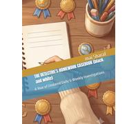 THE DETECTIVE'S HOMEWORK CASEBOOK (black and white): A Year of Undated Daily & Weekly Investigations