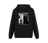 The Devil and God Are Raging Inside Me Black Hoodie Graphic Mens Sweatshirts Unisex Hooded S